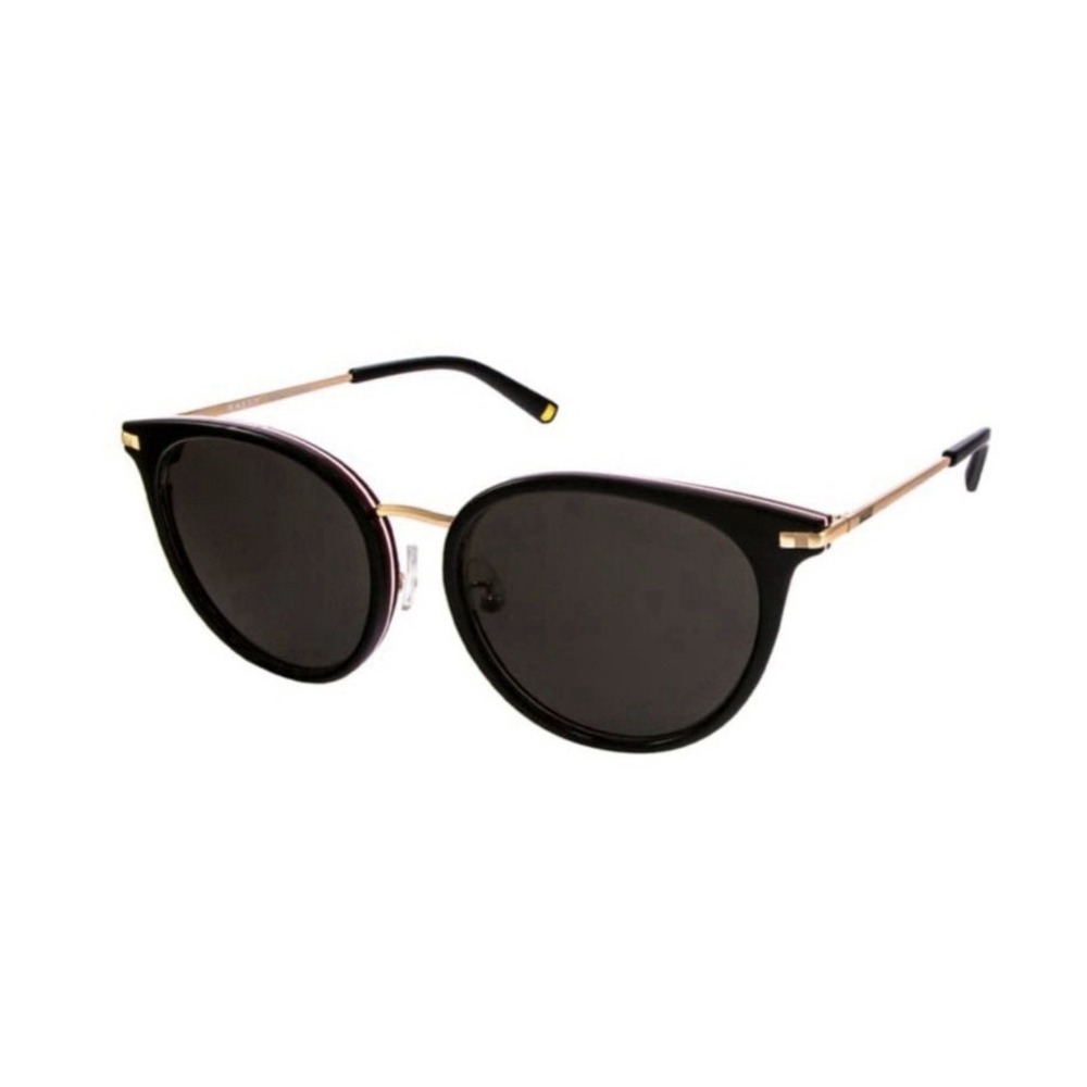 Bally Black Cat Eye Sunglasses Resort Beach Luxury Made in France